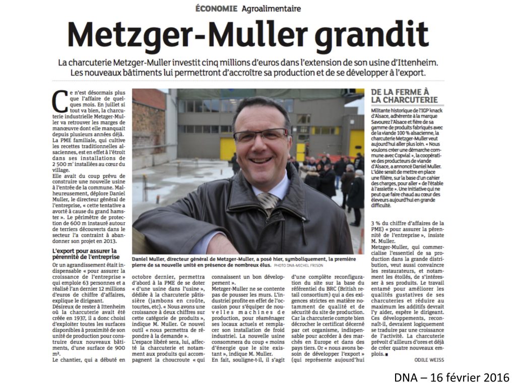 Metzger-Muller grandit