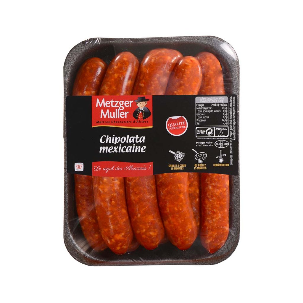 Metzger Muller - Chipolata mexicaine