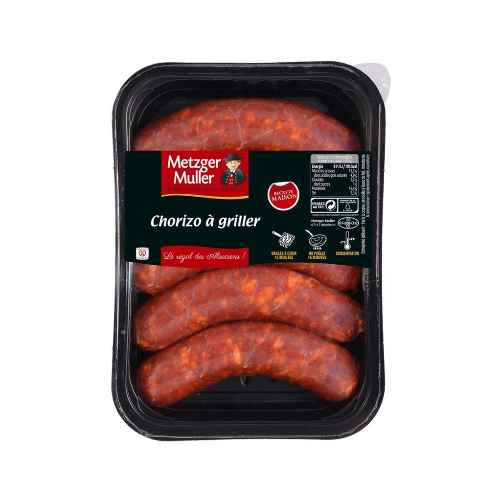 Metzger Muller - Chorizo à griller