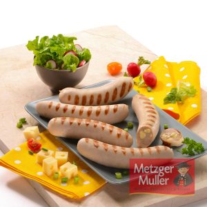 Metzger Muller - Saucisse blanche à griller au fromage