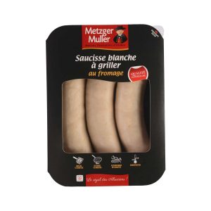 Metzger Muller - Saucisse blanche à griller au fromage