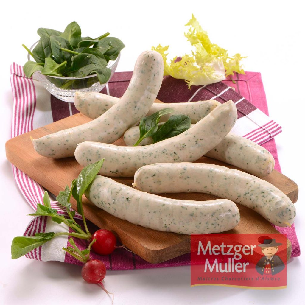 Metzger Muller - Saucisse blanche à griller gourmande