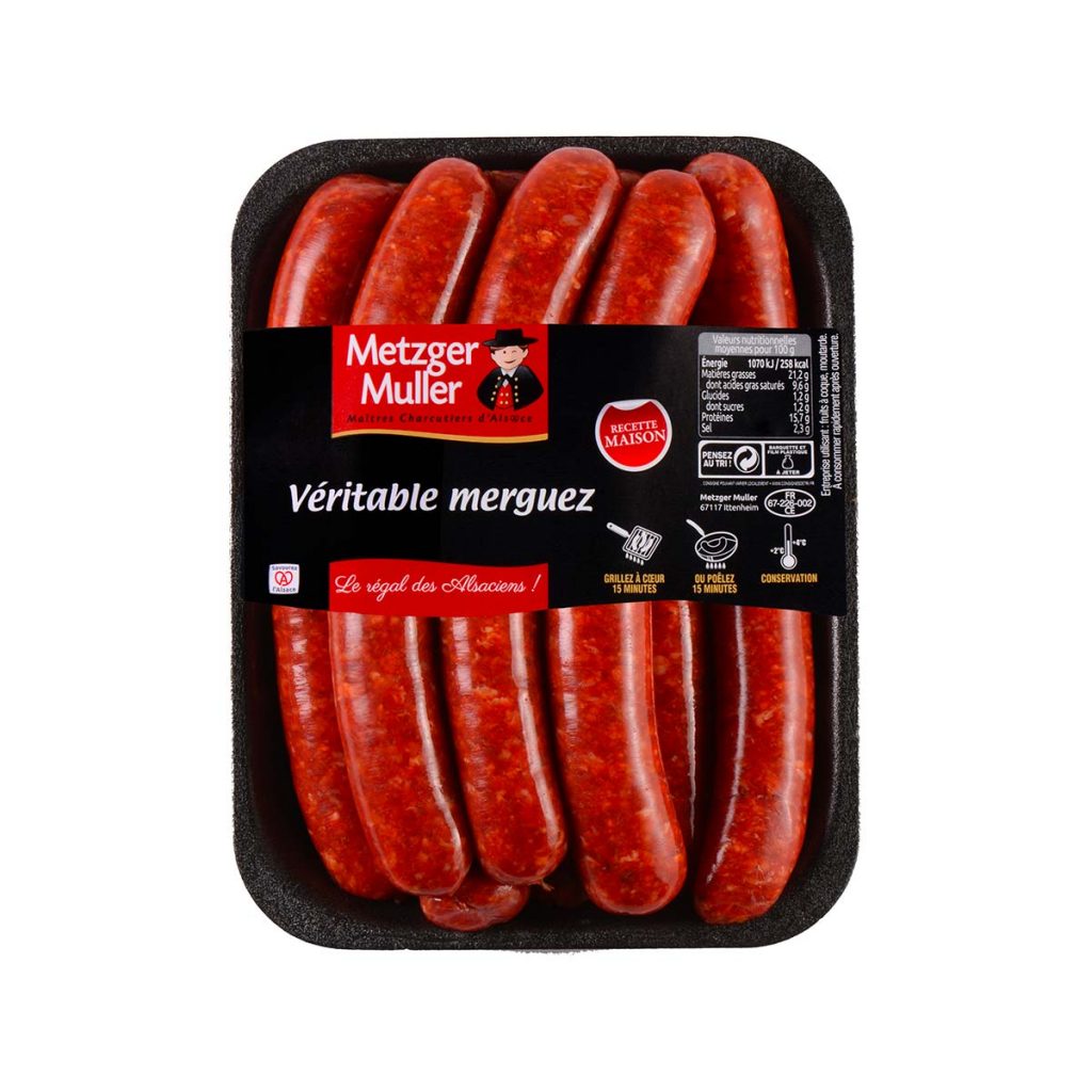 Metzger Muller - Véritables merguez