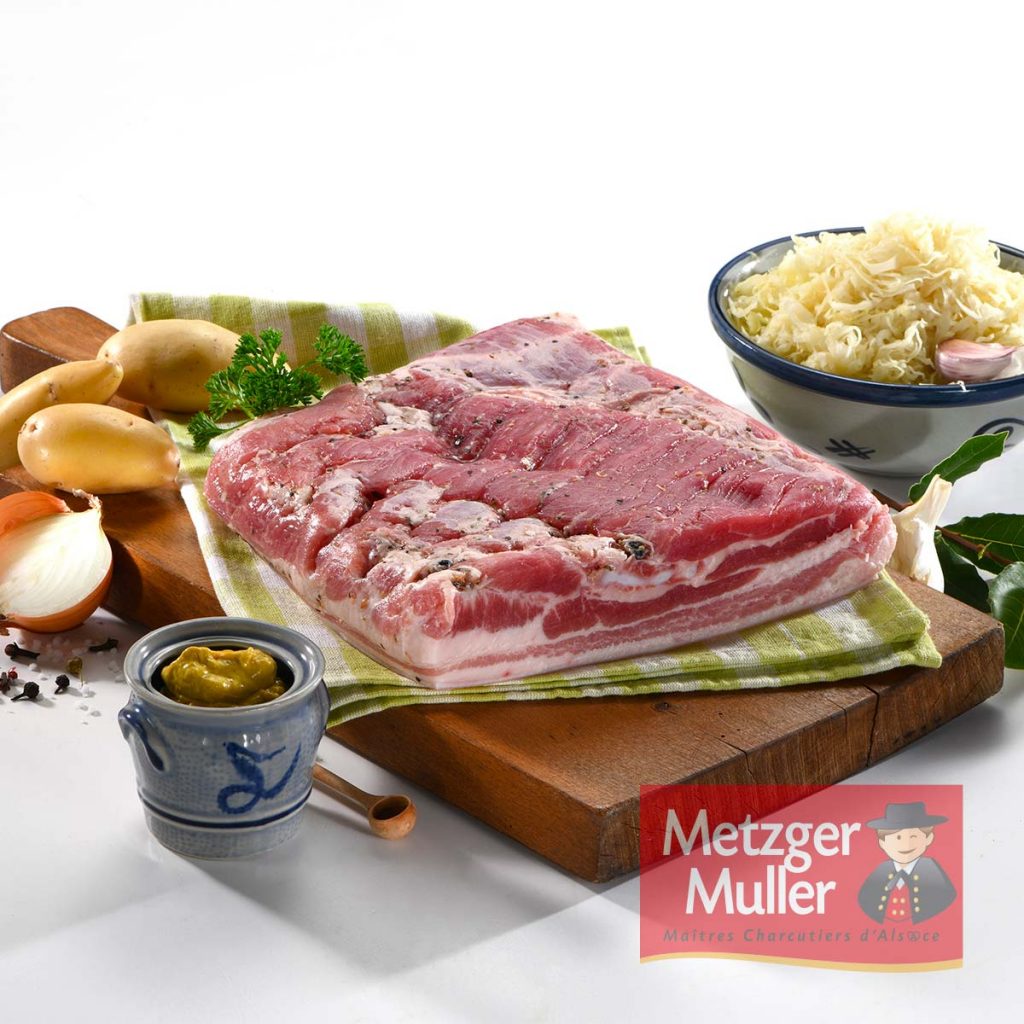 Metzger Muller - Poitrine salée cuite