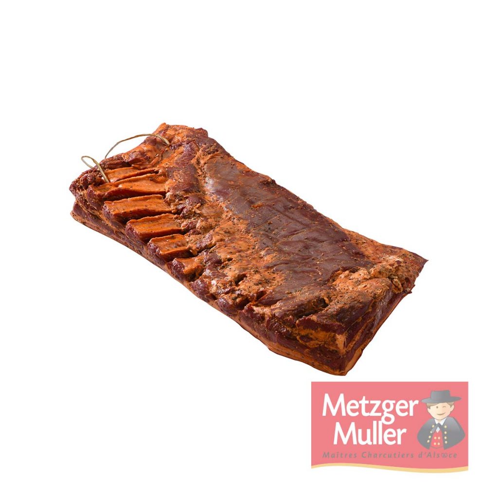 Metzger Muller - Poitrine salée sel sec