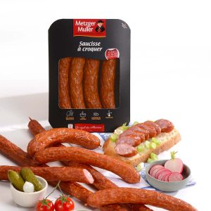 Metzger Muller - Saucisse à croquer fumée cuite