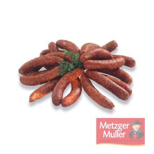 Metzger Muller - Saucisse fumée à cuire pur boeuf