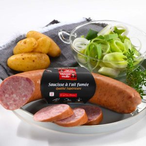 Metzger Muller - Saucisse à l’ail fumée