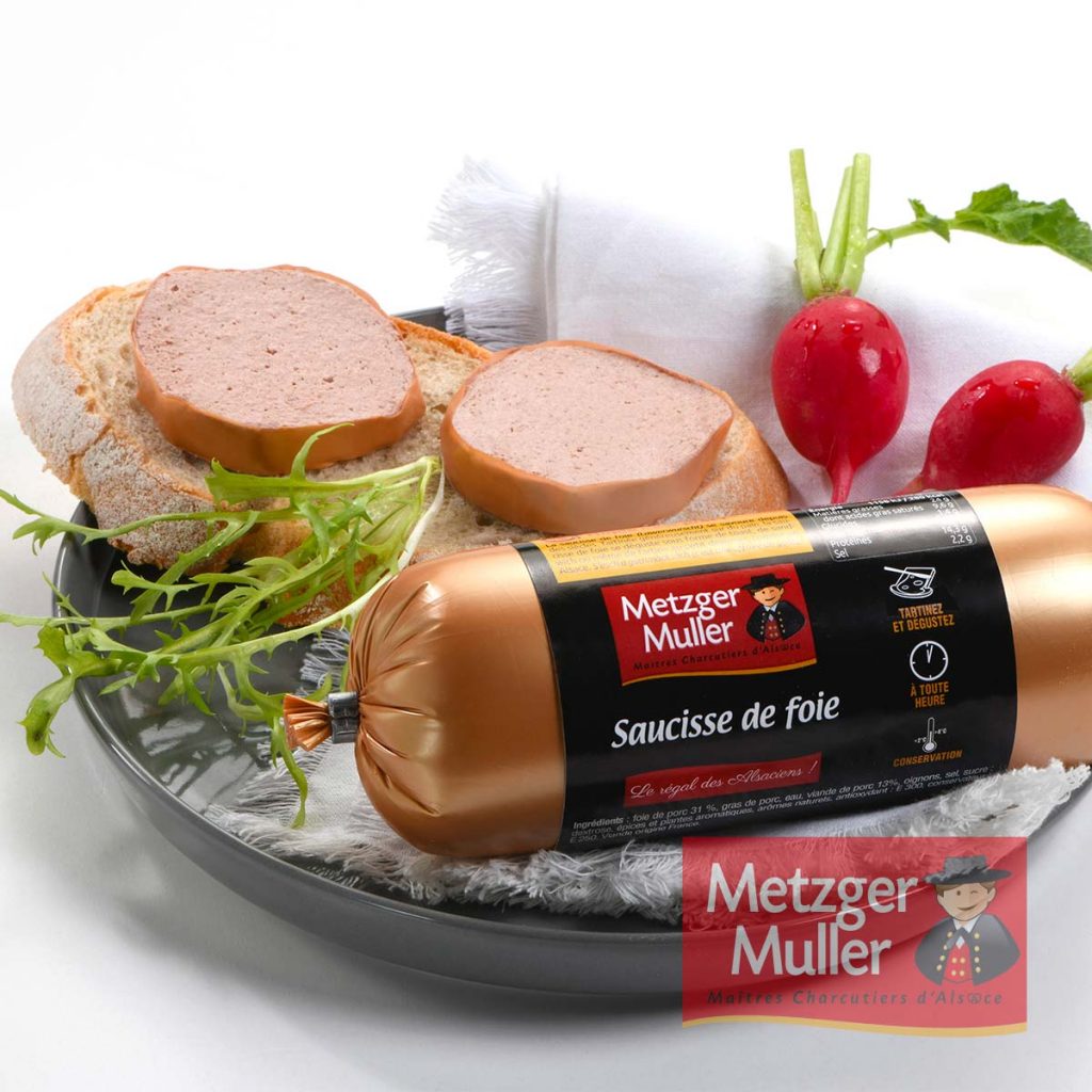 Metzger Muller - Saucisse de Foie boyau artificiel