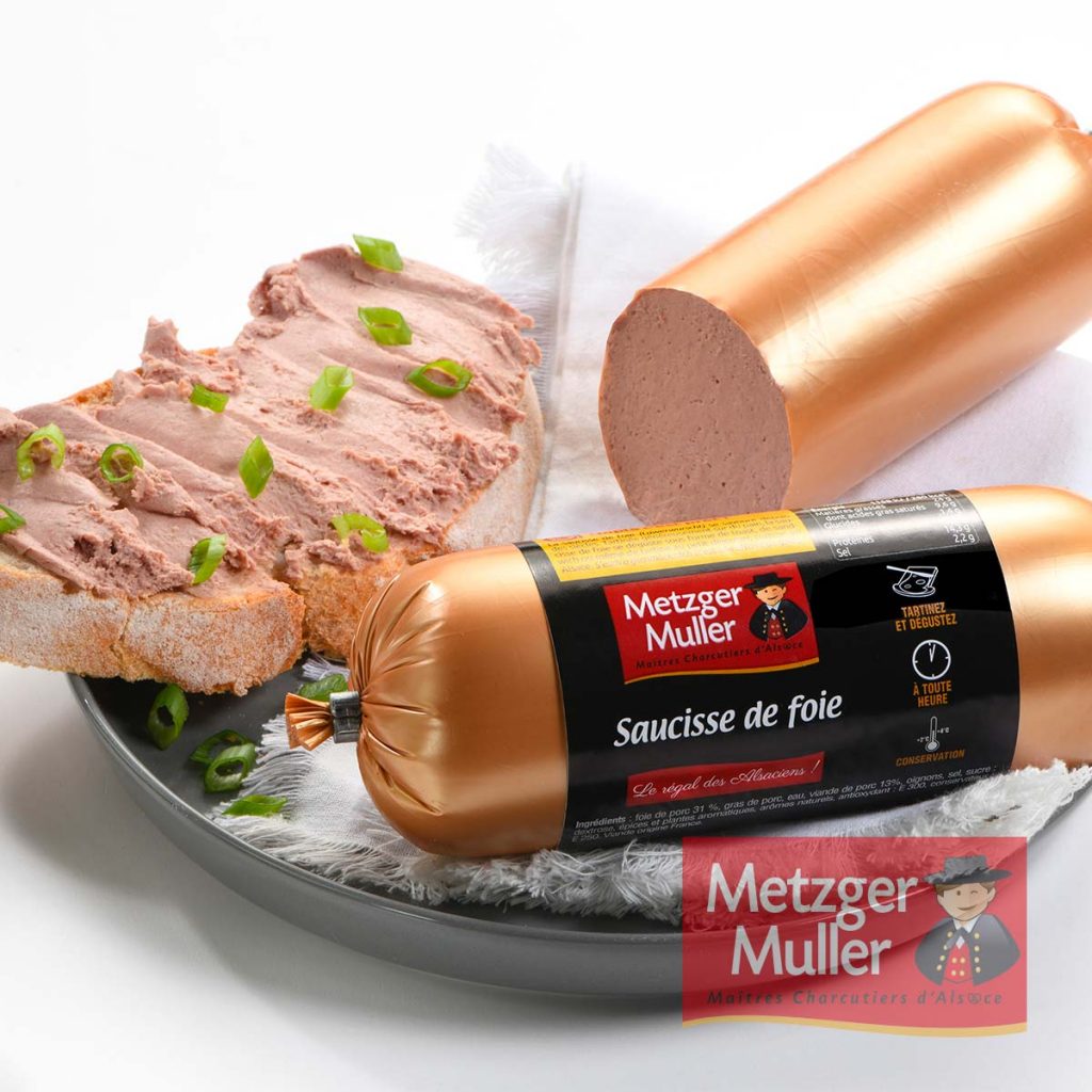 Metzger Muller - Saucisse de Foie boyau artificiel