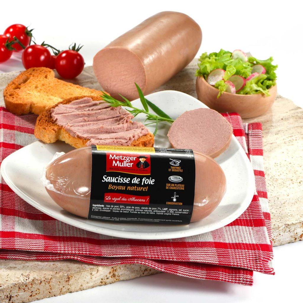 Metzger Muller - Saucisse de foie boyau naturel