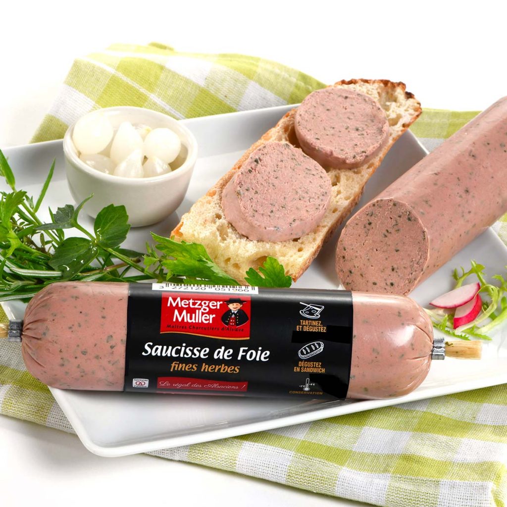 Metzger Muller - Saucisse de foie aux fines herbes BN