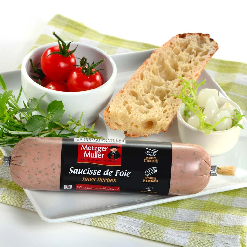 Metzger Muller - Saucisse de foie aux fines herbes BN