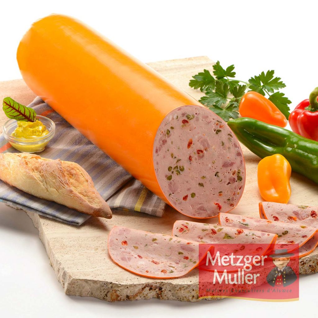 Metzger Muller - Saucisse aux poivrons