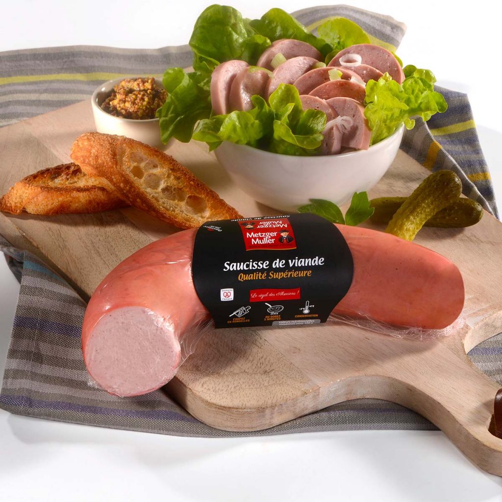 Saucisses « Suisse (avec boyau noir) » - Pol-O-Bic - Mets cuisinés