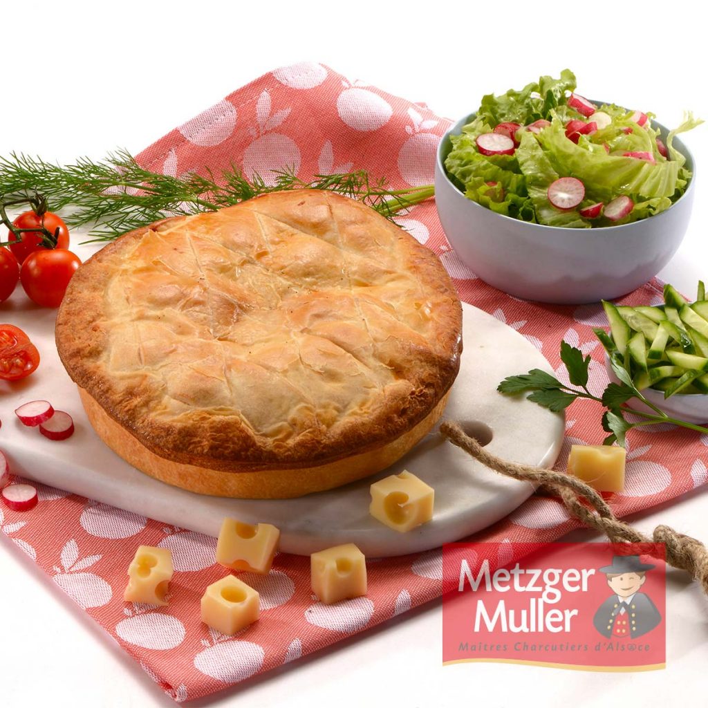 Metzger Muller - Tourte à l’emmental croûte pur beurre