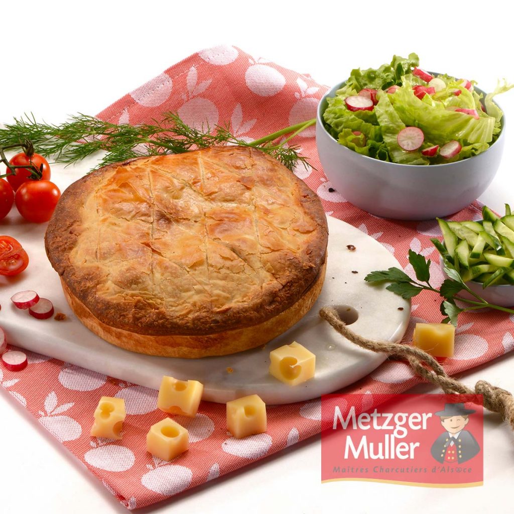Metzger Muller - Tourte à l’emmental croûte pur beurre