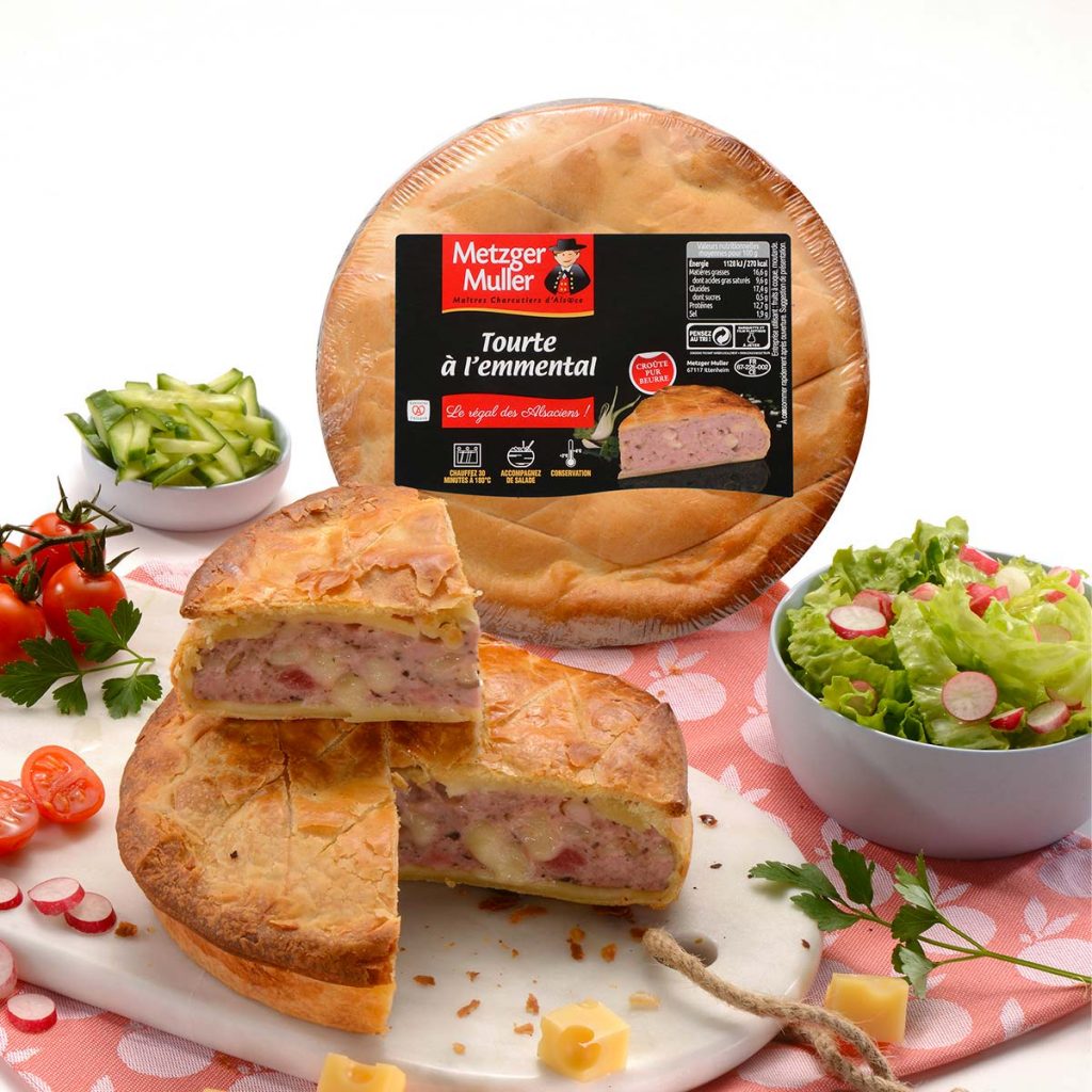 Metzger Muller - Tourte à l’emmental croûte pur beurre