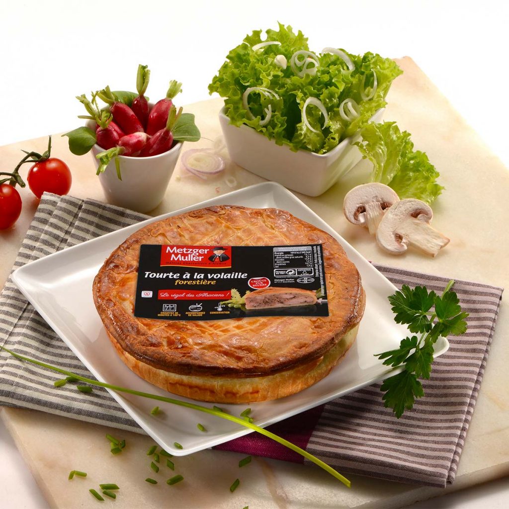 Metzger Muller - Tourte à la volaille forestière